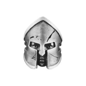 Solid Sterling Silver Greek Mythology Spartan Warrior Ring
