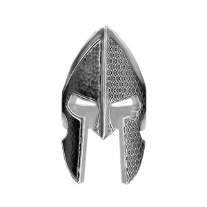 Solid Sterling Silver Greek Mythology Spartan Warrior Ring