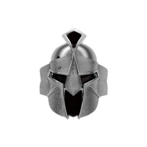 Solid Sterling Silver Greek Mythology Spartan Warrior Ring