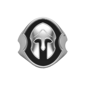 Solid Sterling Silver Greek Mythology Spartan Warrior Ring