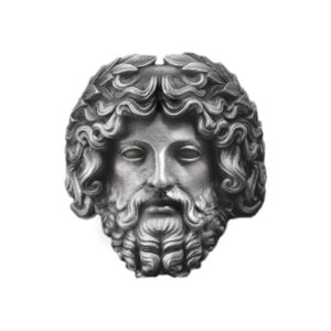 Solid Sterling Silver Greek Mythology the God Zeus Ring