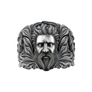 Solid Sterling Silver Greek Mythology the God Zeus Ring