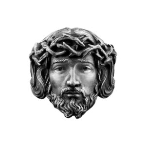 Solid Sterling Silver the Jesus Christian's Faith Ring