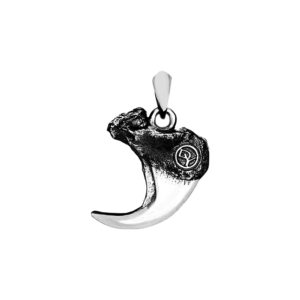 David Yurman Sterling Silver Natural Collection Bobcat Claw Pendant